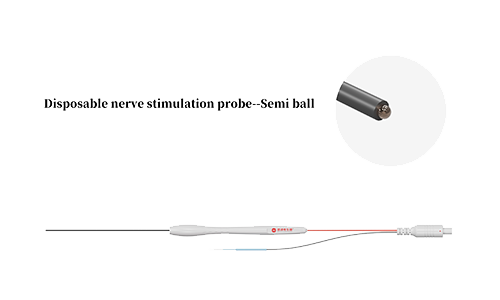 Sonda de estimulación nerviosa desechable